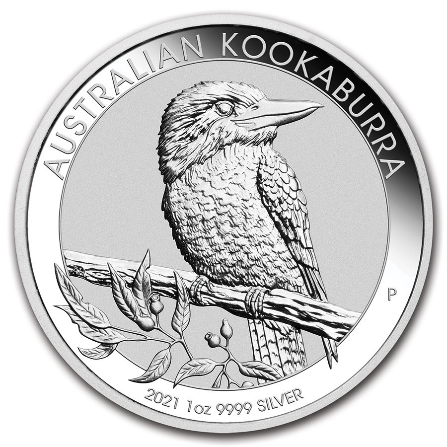 Kookaburra (Australie) 1 once argent