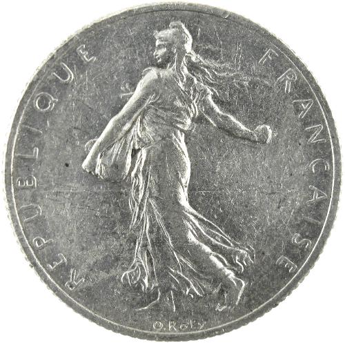 2 francs Semeuse (1898 - 1920) argent