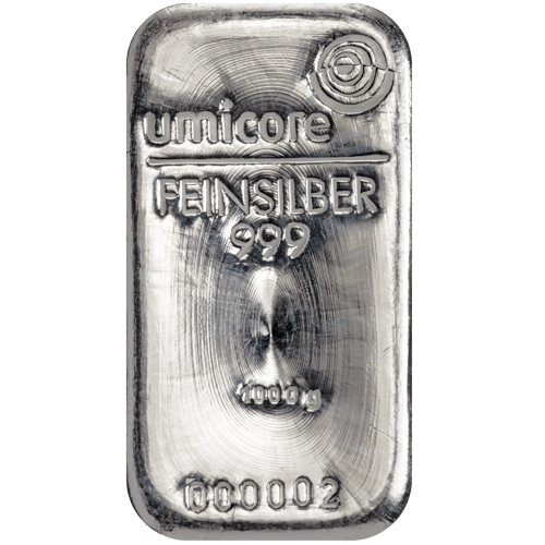 Lingot 1kg argent neuf