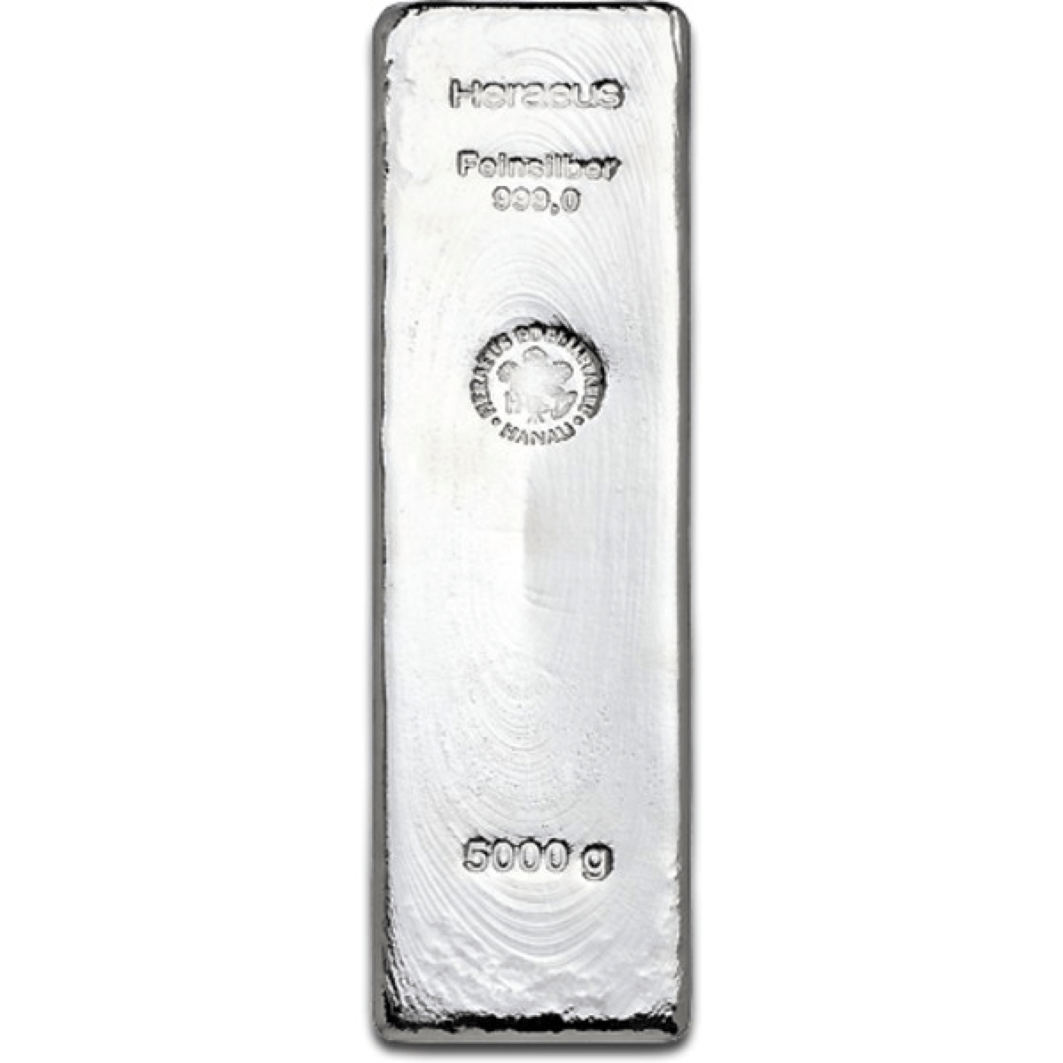 Lingot 5kg argent neuf