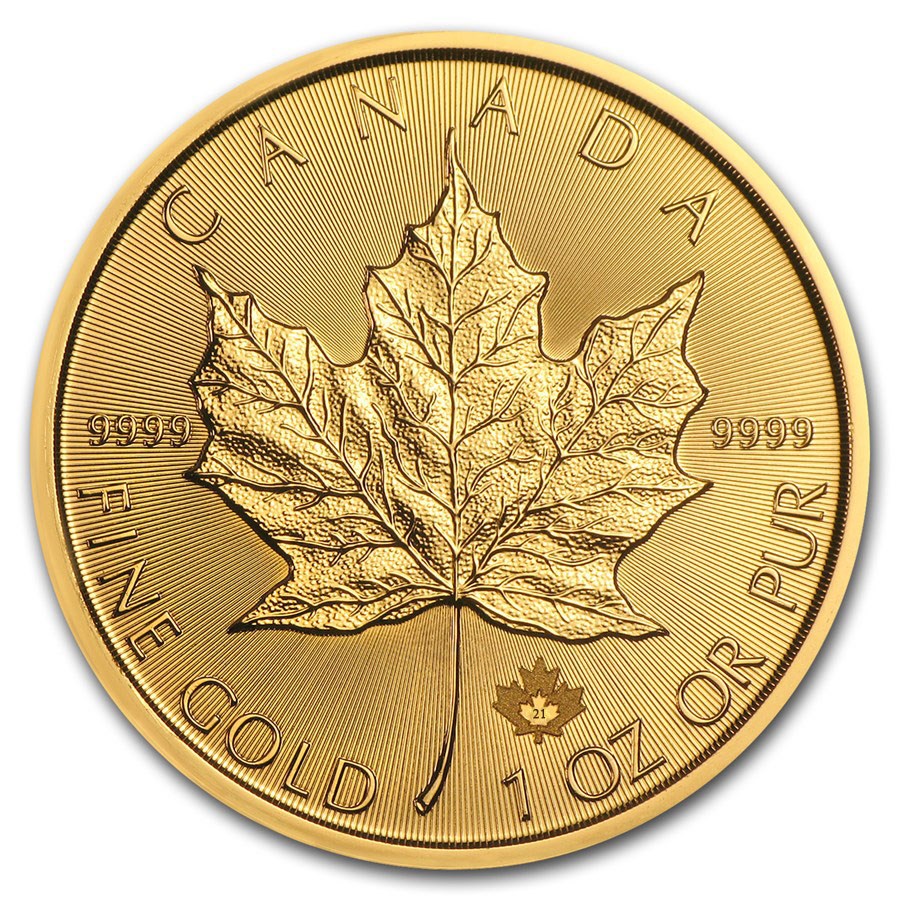 Maple Leaf (Canada) 1 once Or
