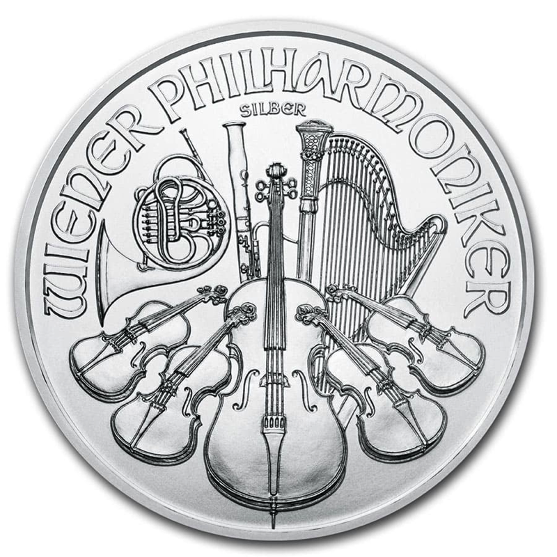 Philharmonique (Autriche) 1 once argent (1oz)