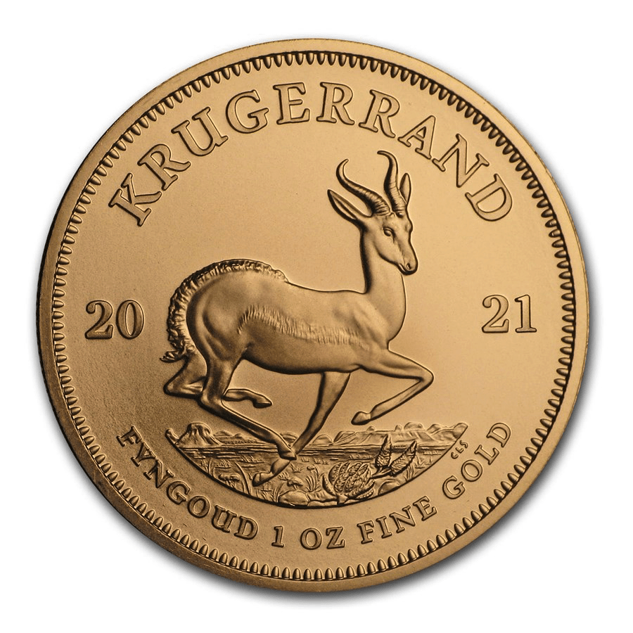 Krugerrand New (Afrique du Sud) 1 once or_verso