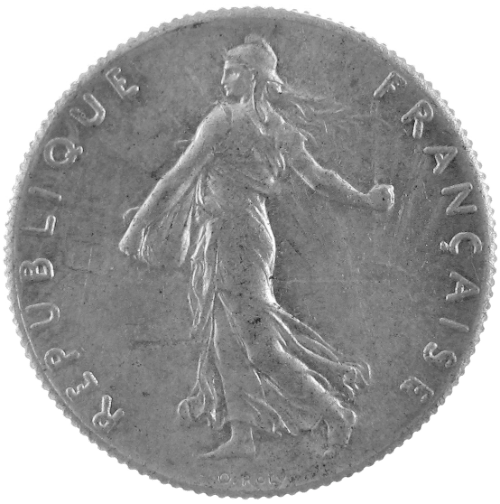 50 Centimes Semeuse (1897-1920) argent