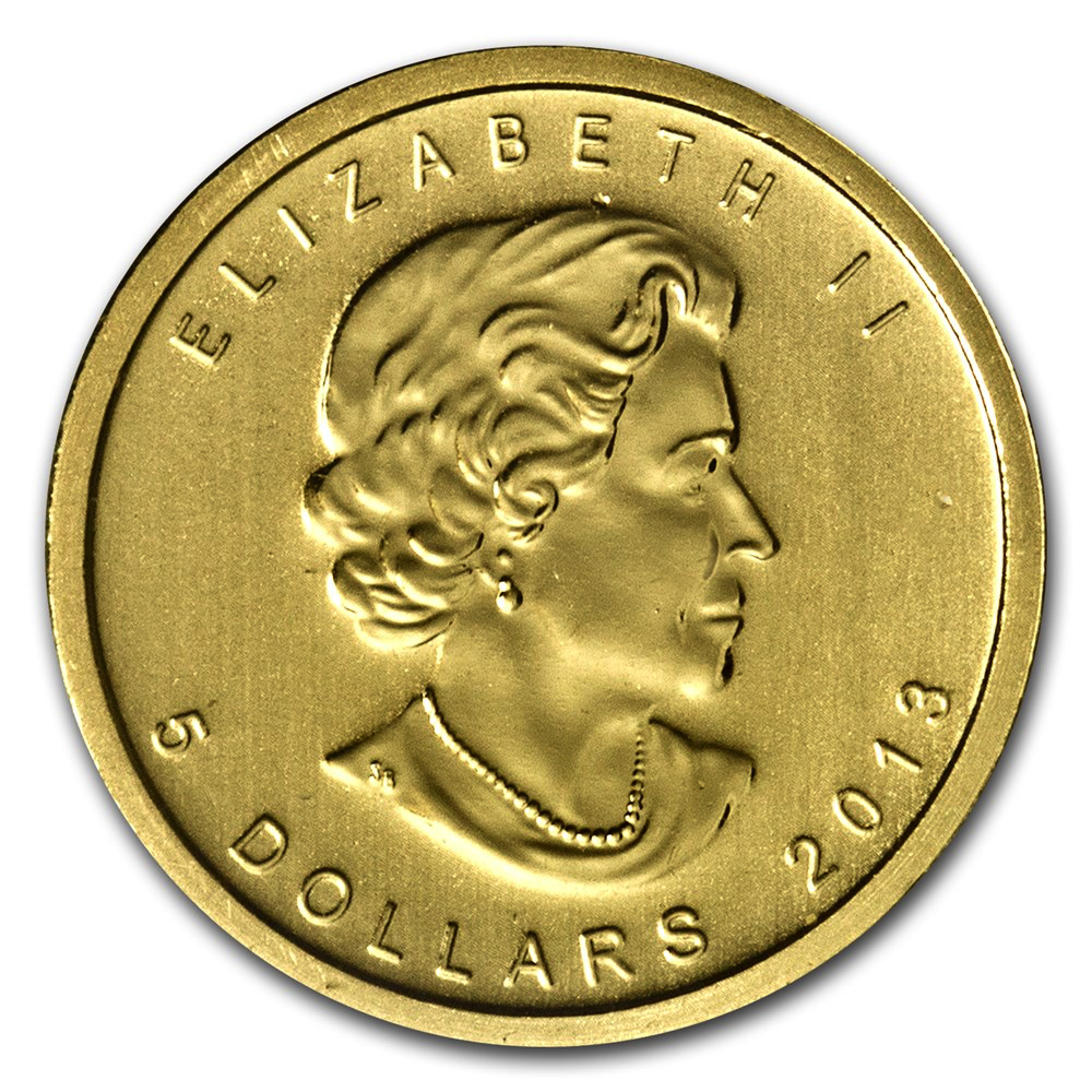 Maple Leaf (Canada) 1/10oz_verso