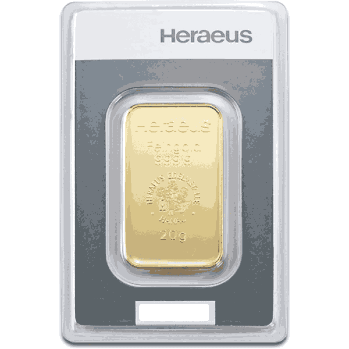 Lingotin 20gr Or sous conditionnement plastique