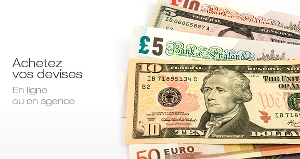 Vente en ligne de devises